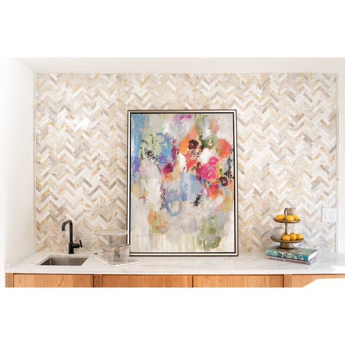 Daltile - Sublimity Herringbone Mosaic - Namaste