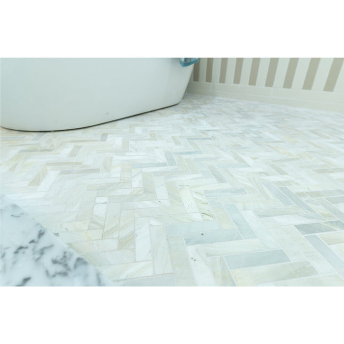 Daltile - Sublimity Herringbone Mosaic - Namaste