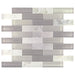 Daltile - Simplystick Mosaix - Brick Joint Mosaic - Daphne White