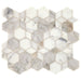 Daltile - Sublimity Hypnotic Mosaic - Daphne White