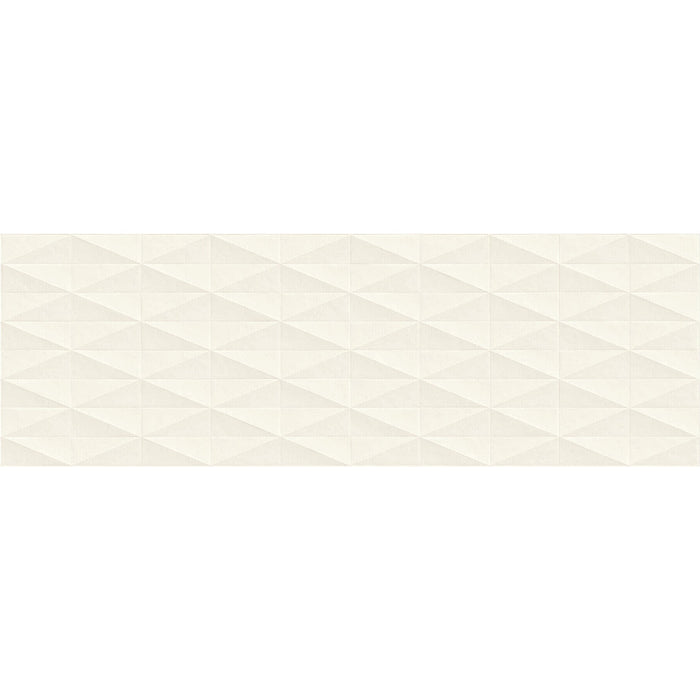 Daltile - STARE™ Collection - Eclettica 15 in. x 48 in. Ceramic Wall Tile - White