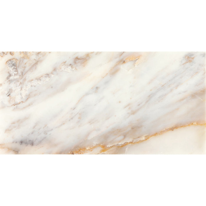 Daltile - Gamma 12 in. x 24 in. Natural Stone Tile - Honed Bella