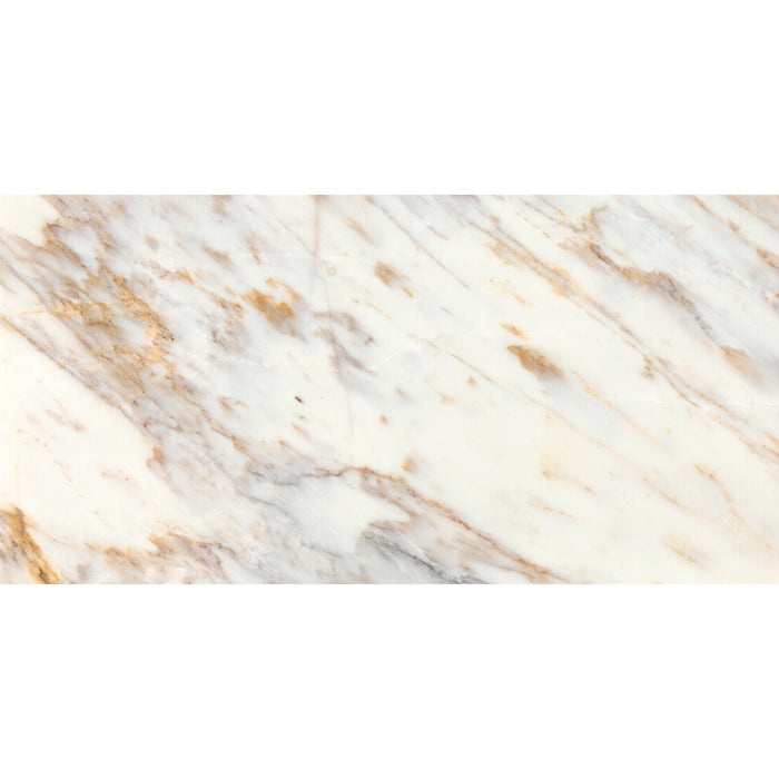 Daltile - Gamma 12 in. x 24 in. Natural Stone Tile - Polished Bella
