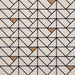 Daltile - STARE™ Collection - Eclettica Ceramic Triangle Mosaic - Cream