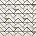 Daltile - STARE™ Collection - Eclettica Ceramic Triangle Mosaic - White