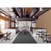 Daltile - Stare Pinch 24 in. x 24 in. Porcelain Floor & Wall Tile - Black Installed