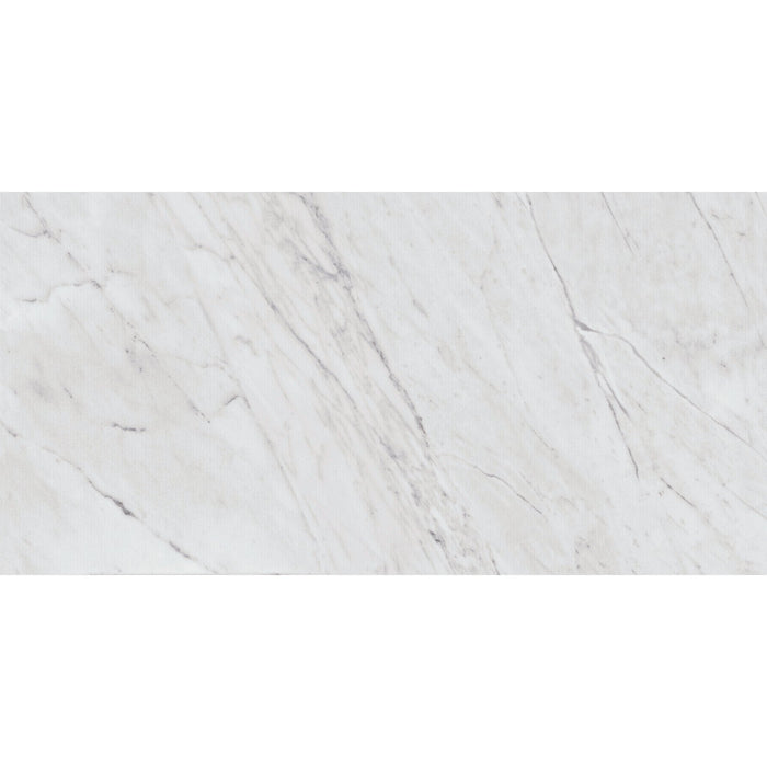 Daltile Marble Attache Lavish 24 in. x 48 in. Colorbody Porcelain Tile - Polished Diamond Carrara