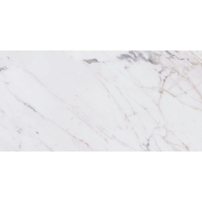 Daltile Marble Attache Lavish 24 in. x 48 in. Colorbody Porcelain Tile - Matte Golden Reverie