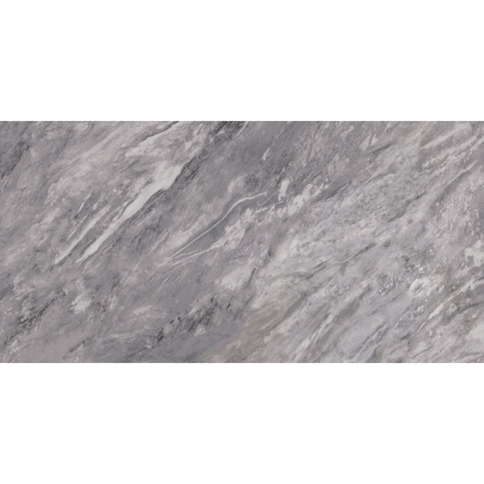 Daltile Marble Attache Lavish 12 in. x 24 in. Colorbody Porcelain Tile - Matte Stellar Grey