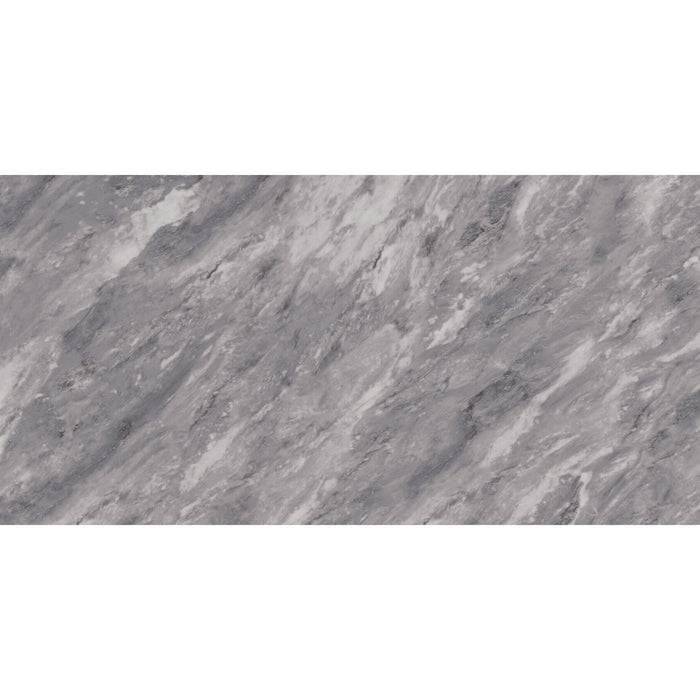 Daltile Marble Attache Lavish 24 in. x 48 in. Colorbody Porcelain Tile - Polished Stellar Grey