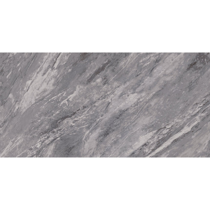Daltile Marble Attache Lavish 12 in. x 24 in. Colorbody Porcelain Tile - Matte Stellar Grey