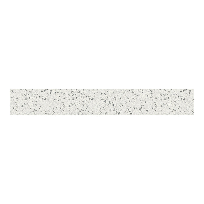 Daltile - Modernist 3 in. x 24 in. Colorbody Porcelain Bullnose - Bertoia White