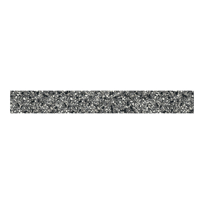 Daltile - Modernist 3 in. x 24 in. Colorbody Porcelain Bullnose - Knoll Charcoal