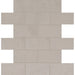 Daltile - Modern Hearth - 2 in. x 4 in. Ceramic Brick-Joint Mosaic - Chimney Corner
