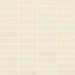 Daltile Fabric Art 1 in. x 3 in. Modern Textile Straight Joint Mosaic - Beige