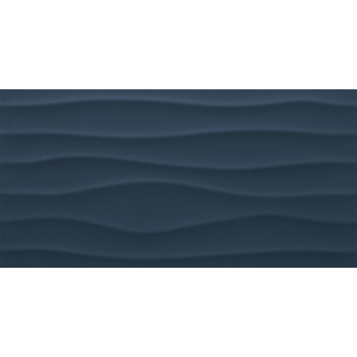 Daltile - Multitude - 12 in. x 24 in. Glazed Ceramic Wave Wall