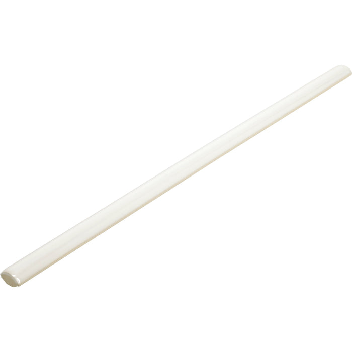 Daltile - Nu Bare - 1 in. x 12 in. - Glossy Ceramic Jolly Tile Trim - Powder