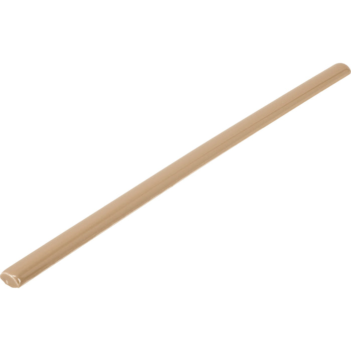Daltile - Nu Bare - 1 in. x 12 in. - Glossy Ceramic Jolly Tile Trim - Caramel