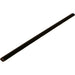 Daltile - Nu Bare - 1 in. x 12 in. - Glossy Ceramic Jolly Tile Trim - Ebony