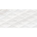 Daltile - Perpetuo - 12 in. x 24 in. Glazed Ceramic Multi-Geometric Wall Tile - Timeless White 3
