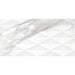 Daltile - Perpetuo - 12 in. x 24 in. Glazed Ceramic Multi-Geometric Wall Tile - Brilliant White 2