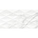 Daltile - Perpetuo - 12 in. x 24 in. Glazed Ceramic Multi-Geometric Wall Tile - Brilliant White 3