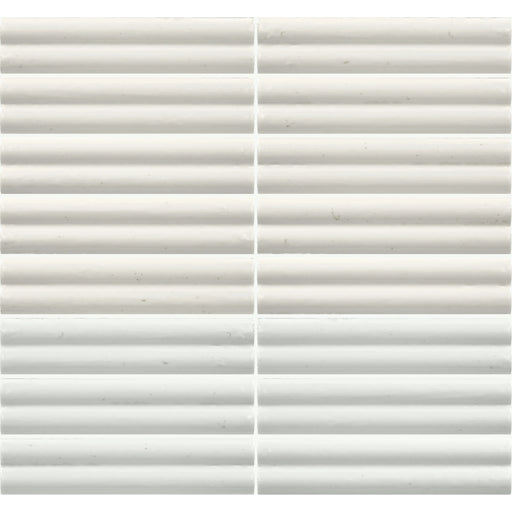 Daltile - Remedy - 2 in. x 10 in. Fluted Glazed Porcelain Tile - Elixir RD20