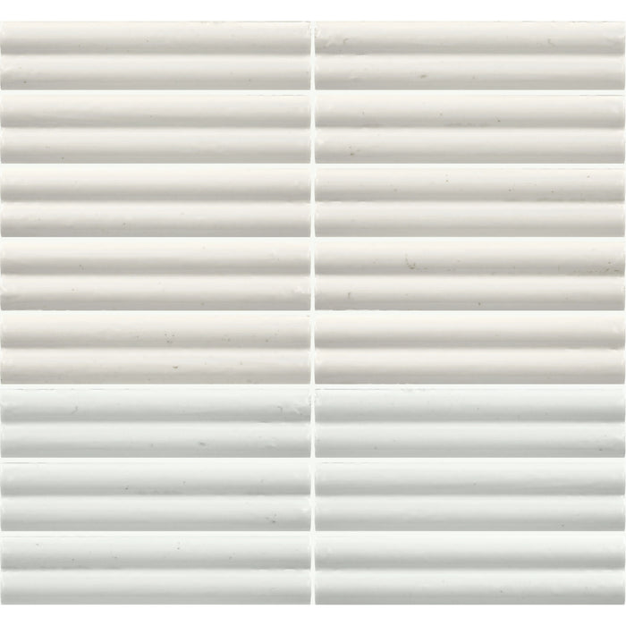 Daltile - Remedy - 2 in. x 10 in. Fluted Glazed Porcelain Tile - Elixir RD20