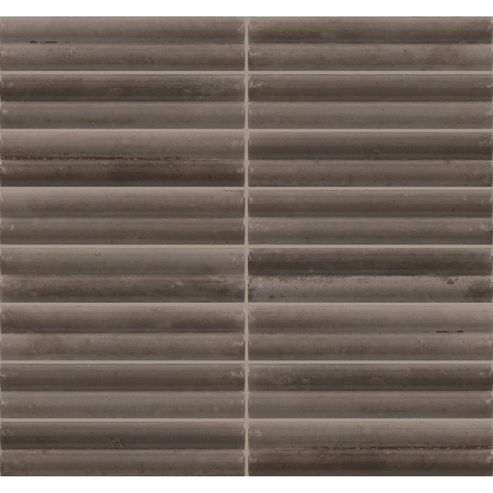 Daltile - Remedy - 2 in. x 10 in. Fluted Glazed Porcelain Tile - Zen RD23