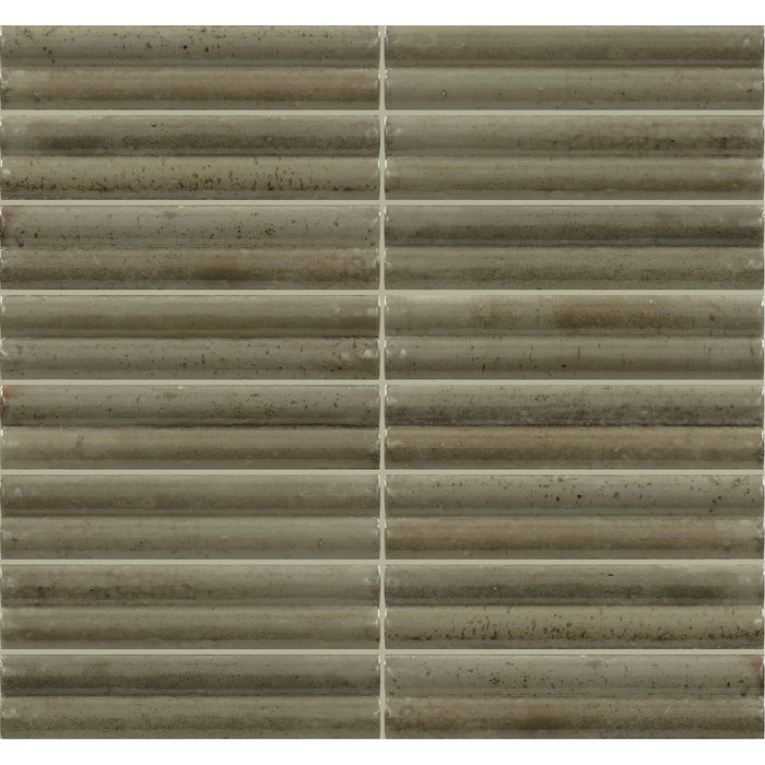 Daltile - Remedy - 2 in. x 10 in. Fluted Glazed Porcelain Tile - Antidote RD24