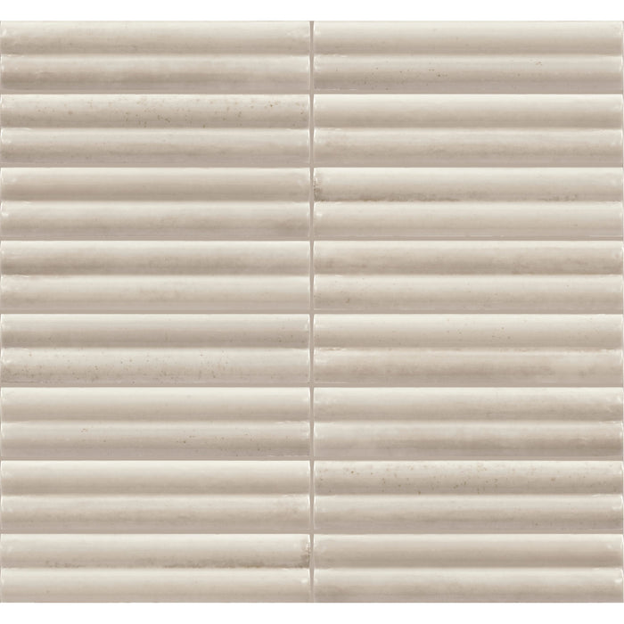 Daltile - Remedy - 2 in. x 10 in. Fluted Glazed Porcelain Tile - Tonic RD26