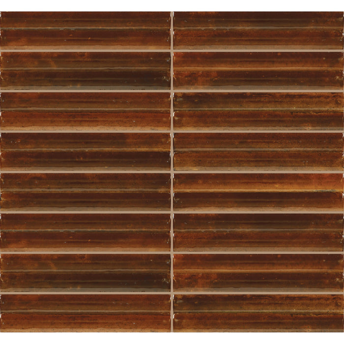 Daltile - Remedy - 2 in. x 10 in. Fluted Glazed Porcelain Tile - Aura RD27