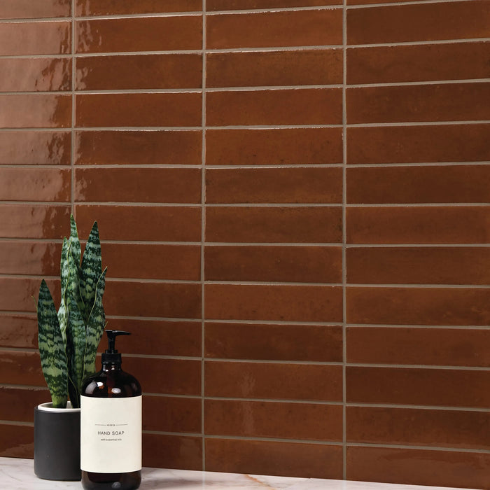 Daltile - Remedy - 2 in. x 10 in. Glazed Porcelain Tile - Aura RD27 Wall Install