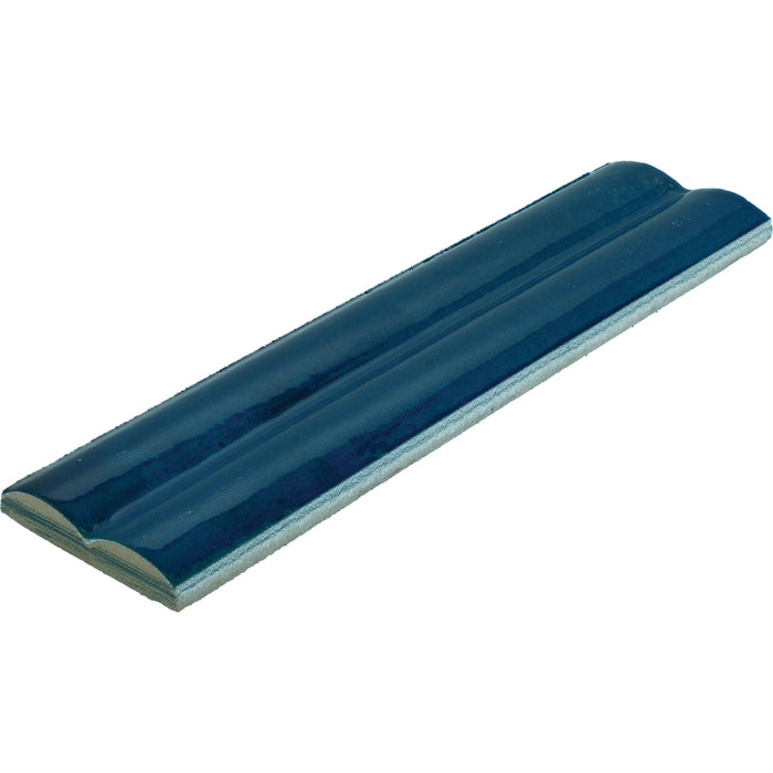 Daltile - Remedy - 2 in. x 10 in. Fluted Glazed Porcelain Tile - Oasis RD28 Angled