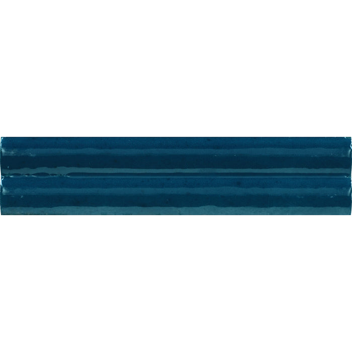 Daltile - Remedy - 2 in. x 10 in. Fluted Glazed Porcelain Tile - Oasis RD28 Single Tile