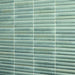 Daltile - Remedy - 2 in. x 10 in. Fluted Glazed Porcelain Tile - Vitality RD29 Installed