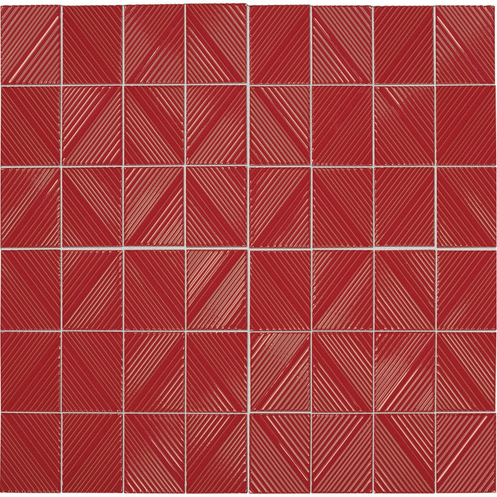 Daltile - Revalia Remix Structural - Red RV23