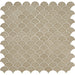 Daltile - Revalia Remix Fan Mosaic - Delightful Tan RV28