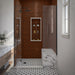 Daltile - Remedy - 2 in. x 10 in. Fluted Glazed Porcelain Tile - Aura RD27 Shower Install