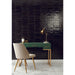 Daltile Marble Attache Lavish 24 in. x 48 in. Colorbody Porcelain Tile - Matte Pearl Arabesque Installed