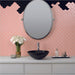Daltile - Revalia Remix Fan Mosaic - Charming Peach RV31 Installed