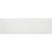 Daltile - Stencil 4 in. x 12 in. Ceramic Wall Tile - Half Moon Matte - White