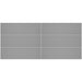 Daltile - Stencil 4 in. x 12 in. Ceramic Linear Wall Tile - Grey Grid Layout
