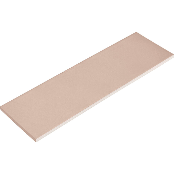 Daltile - Stencil 4 in. x 12 in. Porcelain Floor Tile - Blush