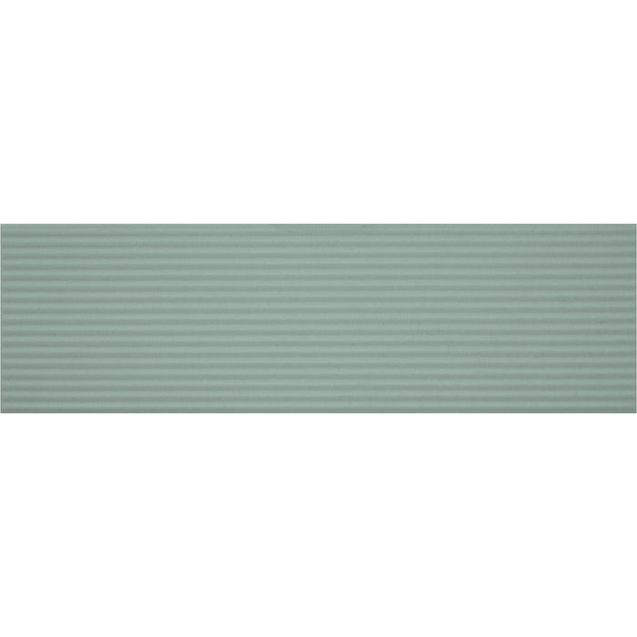Daltile - Stencil 4 in. x 12 in. Ceramic Linear Wall Tile - Mint
