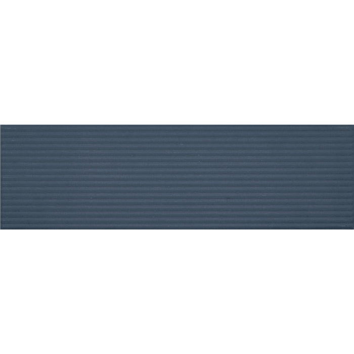 Daltile - Stencil 4 in. x 12 in. Ceramic Linear Wall Tile - Indigo