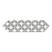 Daltile - Stagecraft - 3 in. x 12 in. Picket Deco Wall Tile - Ensemble Black Mix SC70