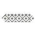 Daltile - Stagecraft - 3 in. x 12 in. Picket Deco Wall Tile - Ensemble Black Mix SC70