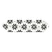 Daltile - Stagecraft - 3 in. x 12 in. Picket Deco Wall Tile - Ensemble Black Mix SC70