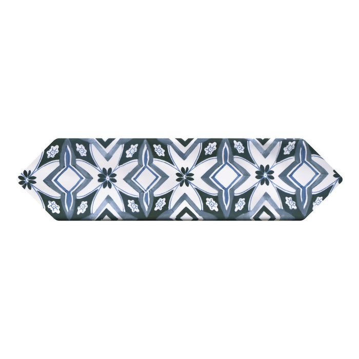 Daltile - Stagecraft - 3 in. x 12 in. Picket Deco Wall Tile - Cameo Blue Mix SC71